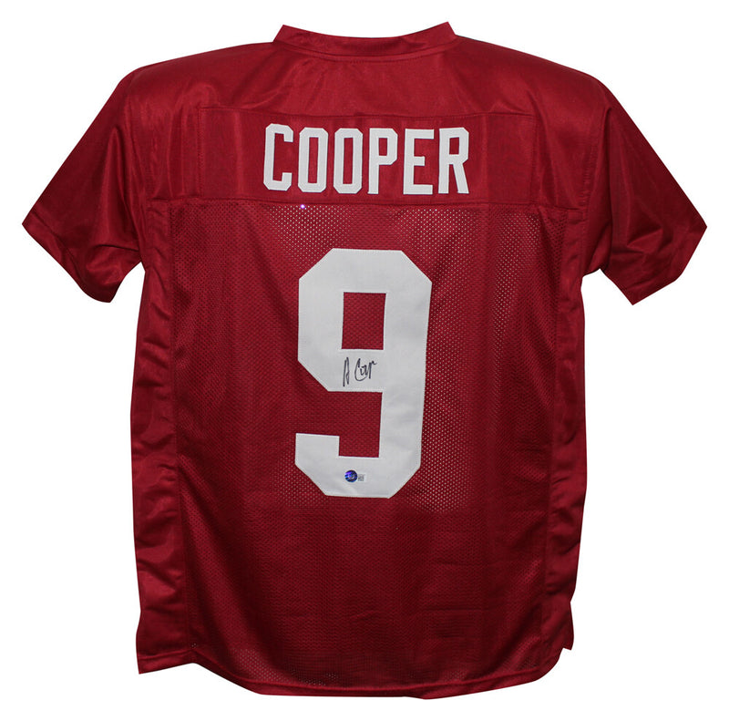 Amari Cooper Signed Alabama Crimson Tide Style Custom Football Jersey