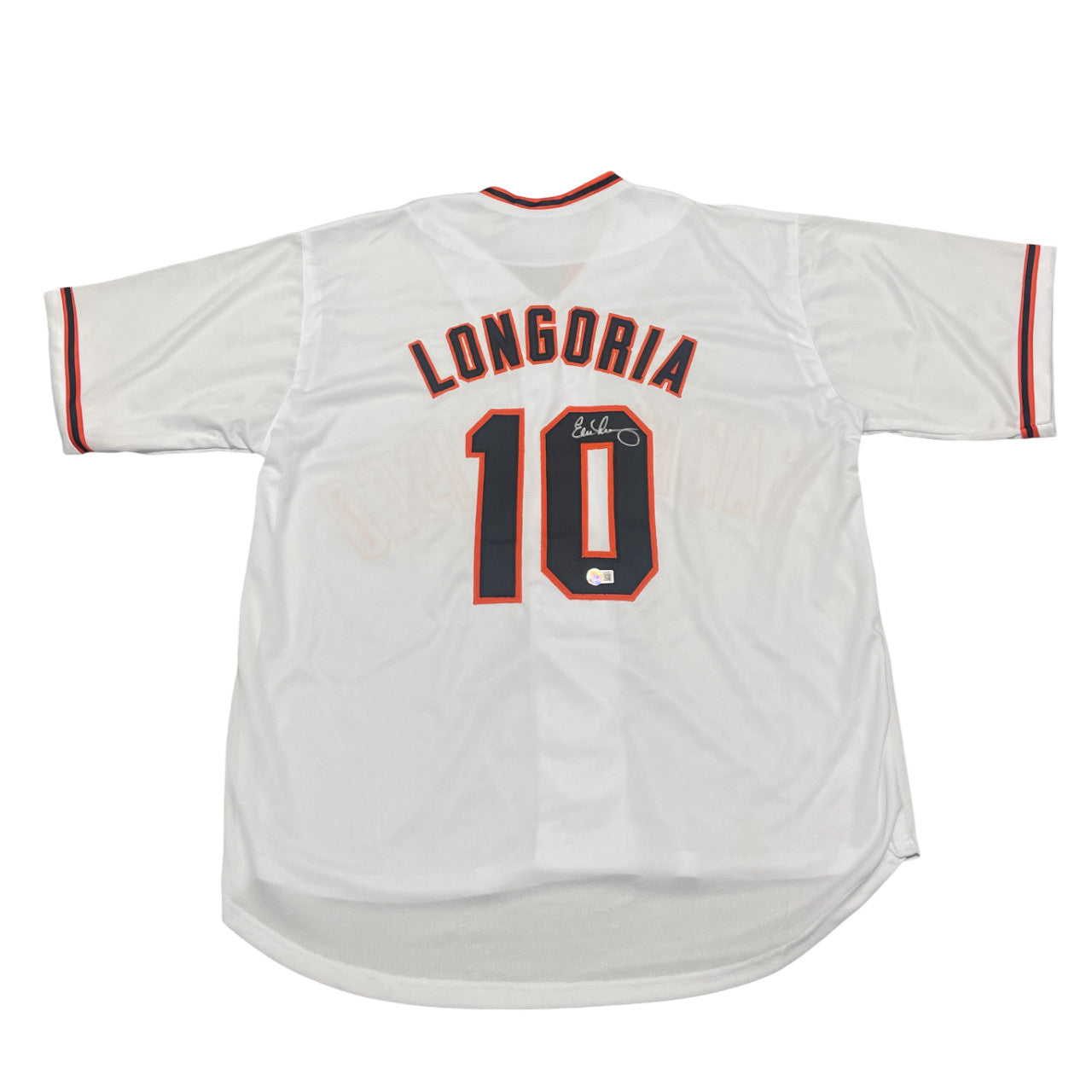 Evan Longoria Signed San Francisco Giants Custom Jersey (Beckett COA)
