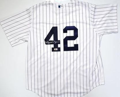 Mariano Rivera Autographed New York Yankees Nike Jersey