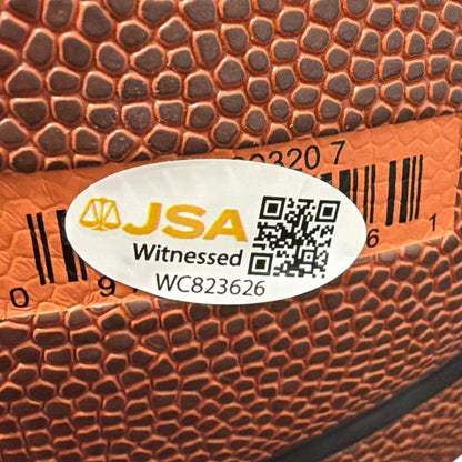 Kenny Walker Signed New York Knicks Basketball - '89 Dunk Champ JSA
