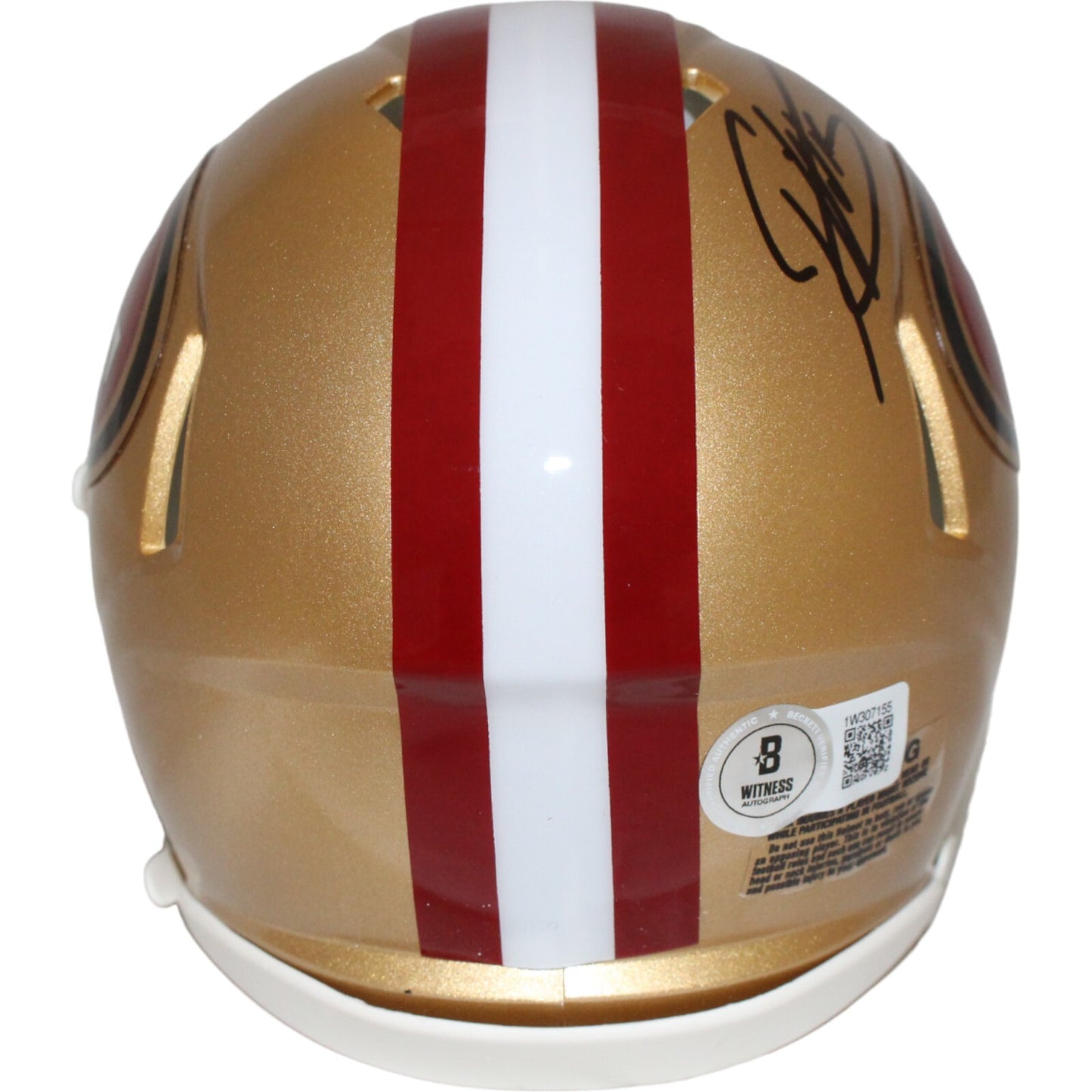 Patrick Willis Signed San Francisco 49ers Mini Helmet with "HOF" Inscription