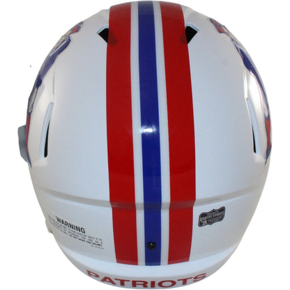 Rob Gronkowski New England Patriots Autographed Full Size Throwback Helmet