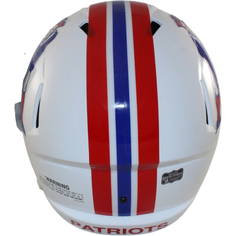 Rob Gronkowski New England Patriots Autographed Full Size Throwback Helmet