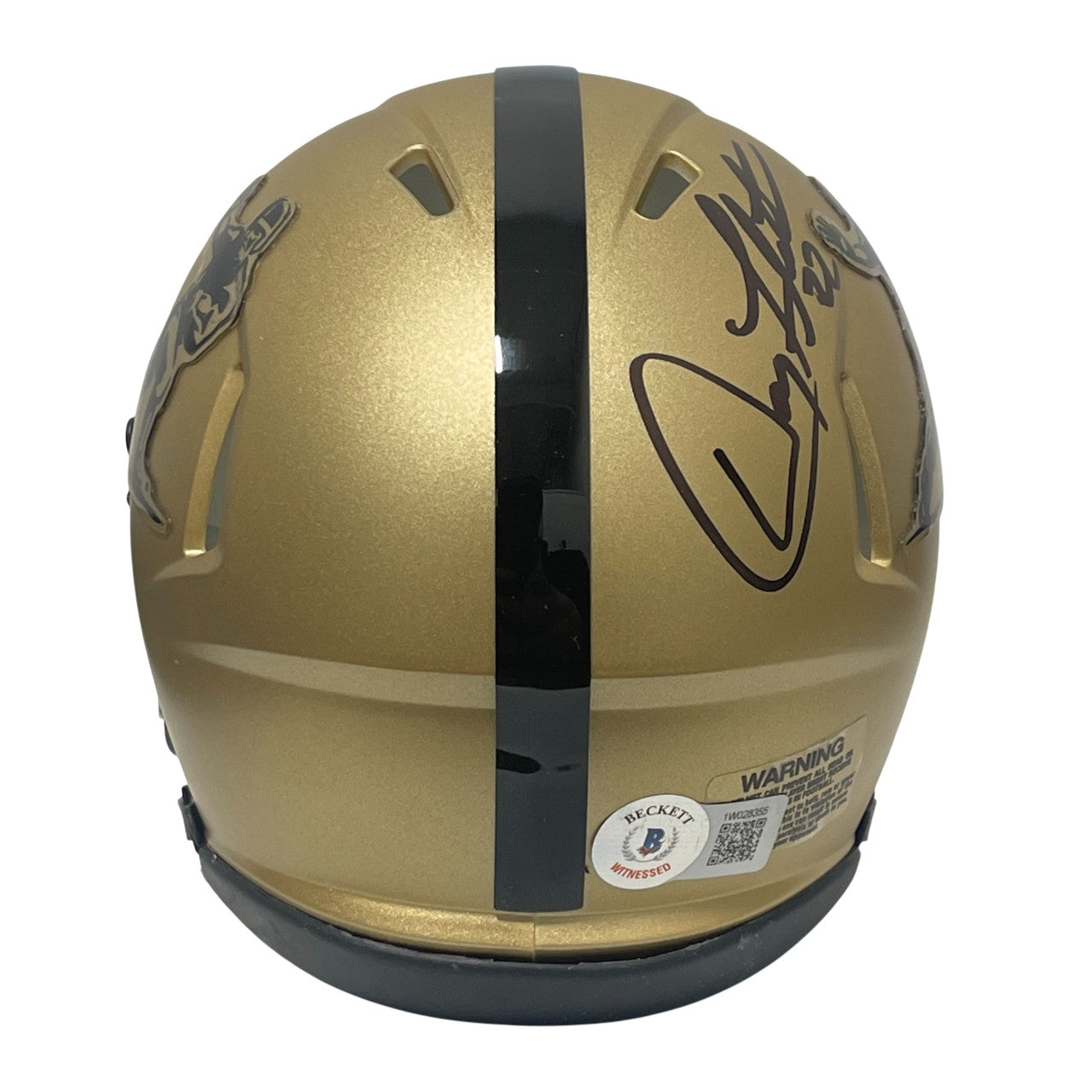 Doug Flutie Signed 1984 Heisman Mini Helmet (Beckett Witnessed)