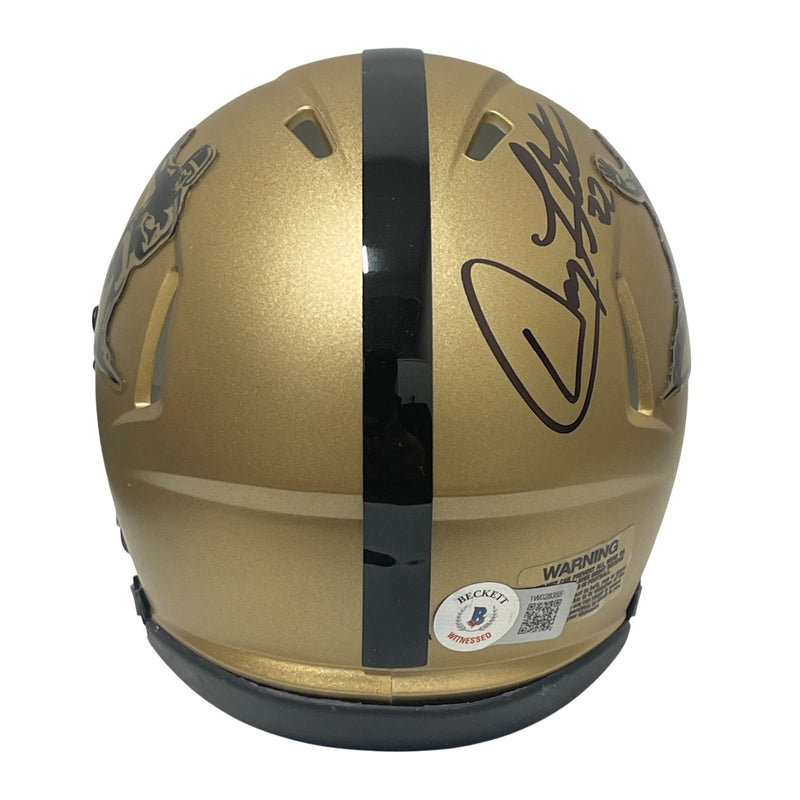 Doug Flutie Signed 1984 Heisman Mini Helmet (Beckett Witnessed)