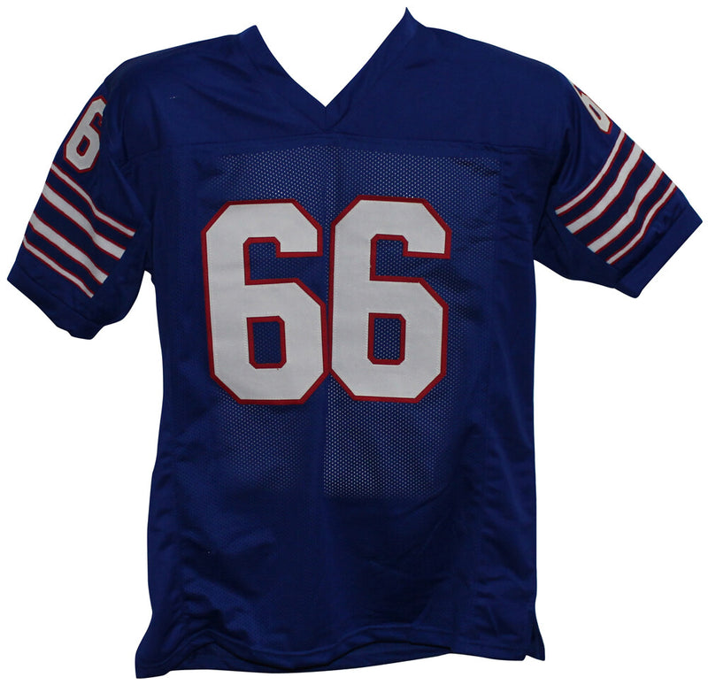 Billy Shaw Autographed Buffalo Bills Custom Jersey (HOF Inscription)