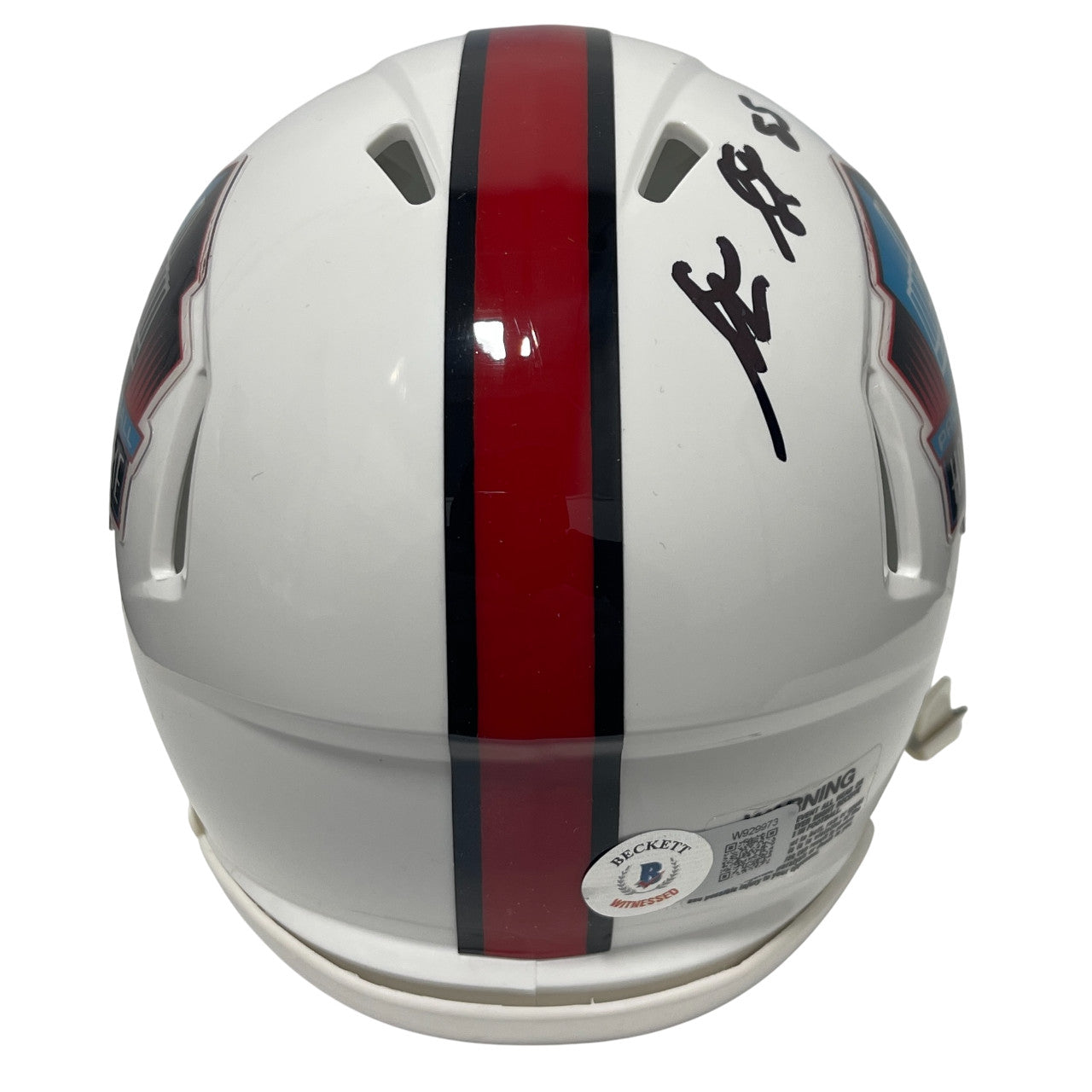 Antonio Gates Signed Los Angeles Chargers HOF Logo Mini Helmet (BAS)