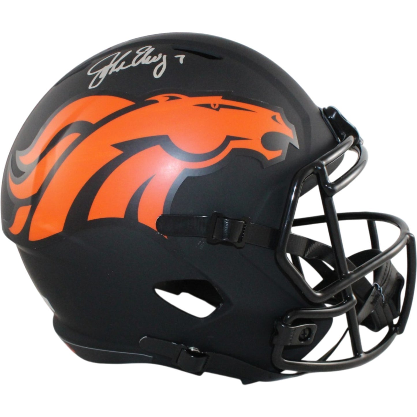 John Elway Denver Broncos Autographed Full Size Eclipse Helmet