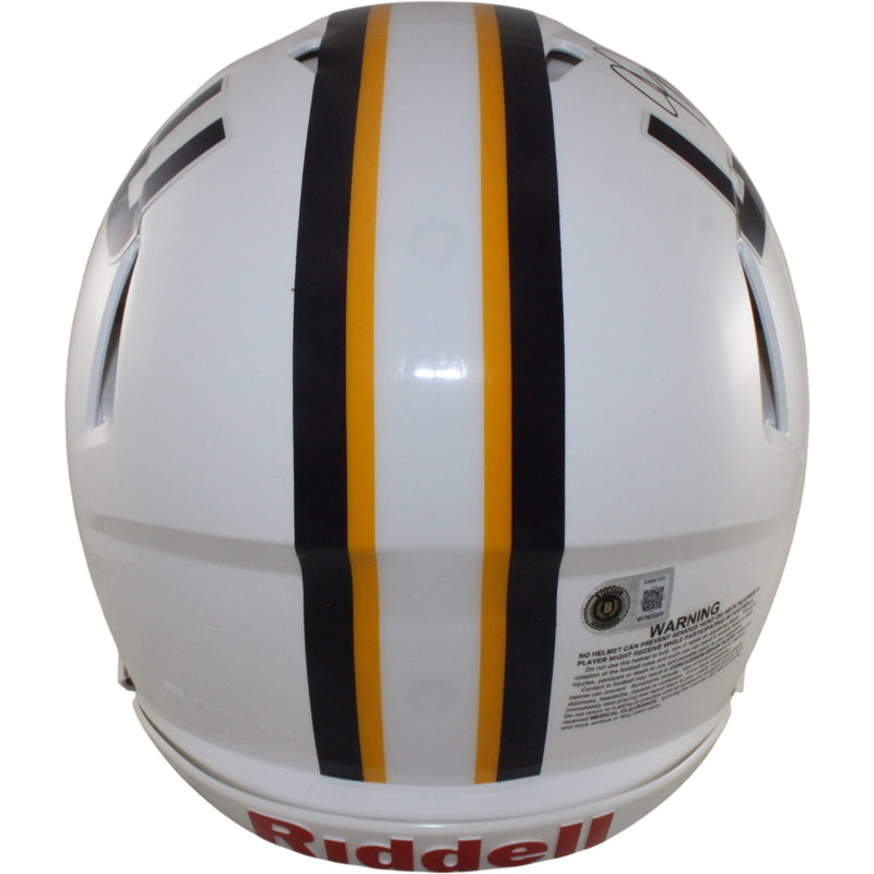 Justin Jefferson Autographed LSU Tigers Authentic White Helmet