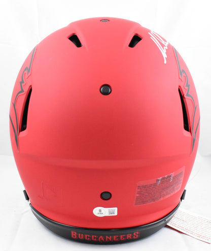 Mike Evans Signed Tampa Bay Buccaneers Full Size Rave Authentic Helmet