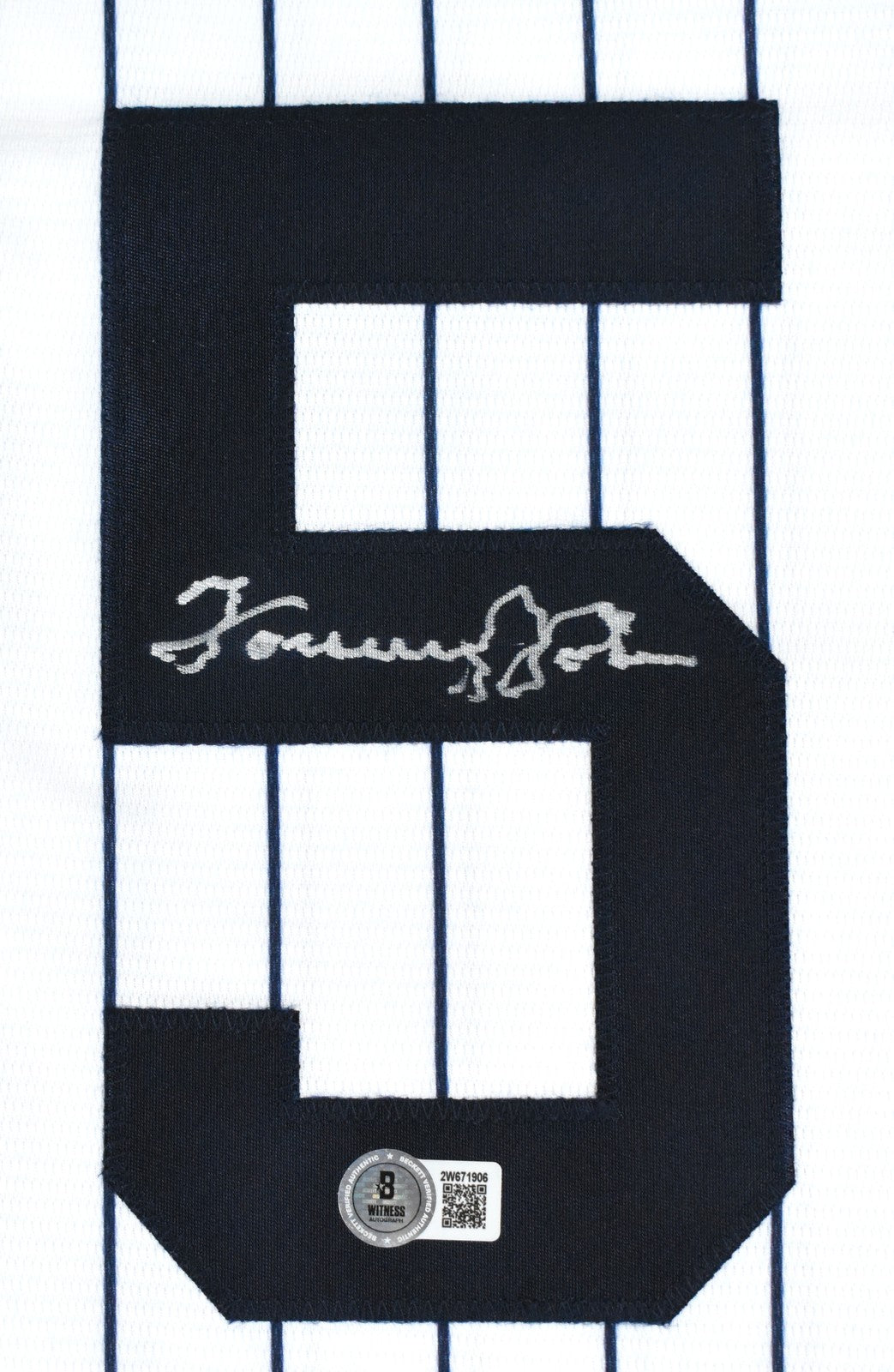 Tommy John Autographed New York Yankees Nike Jersey