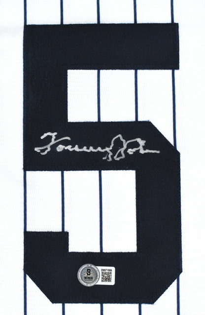 Tommy John Autographed New York Yankees Nike Jersey