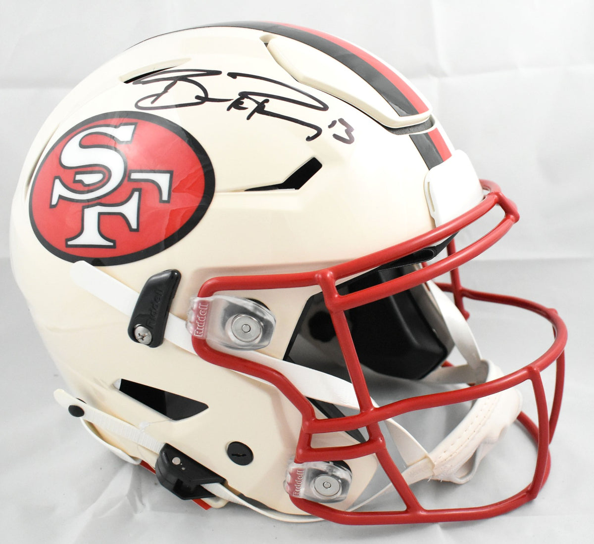 Brock Purdy Autographed San Francisco 49ers Retro Speedflex Helmet