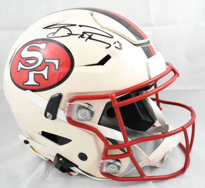 Brock Purdy Autographed San Francisco 49ers Retro Speedflex Helmet