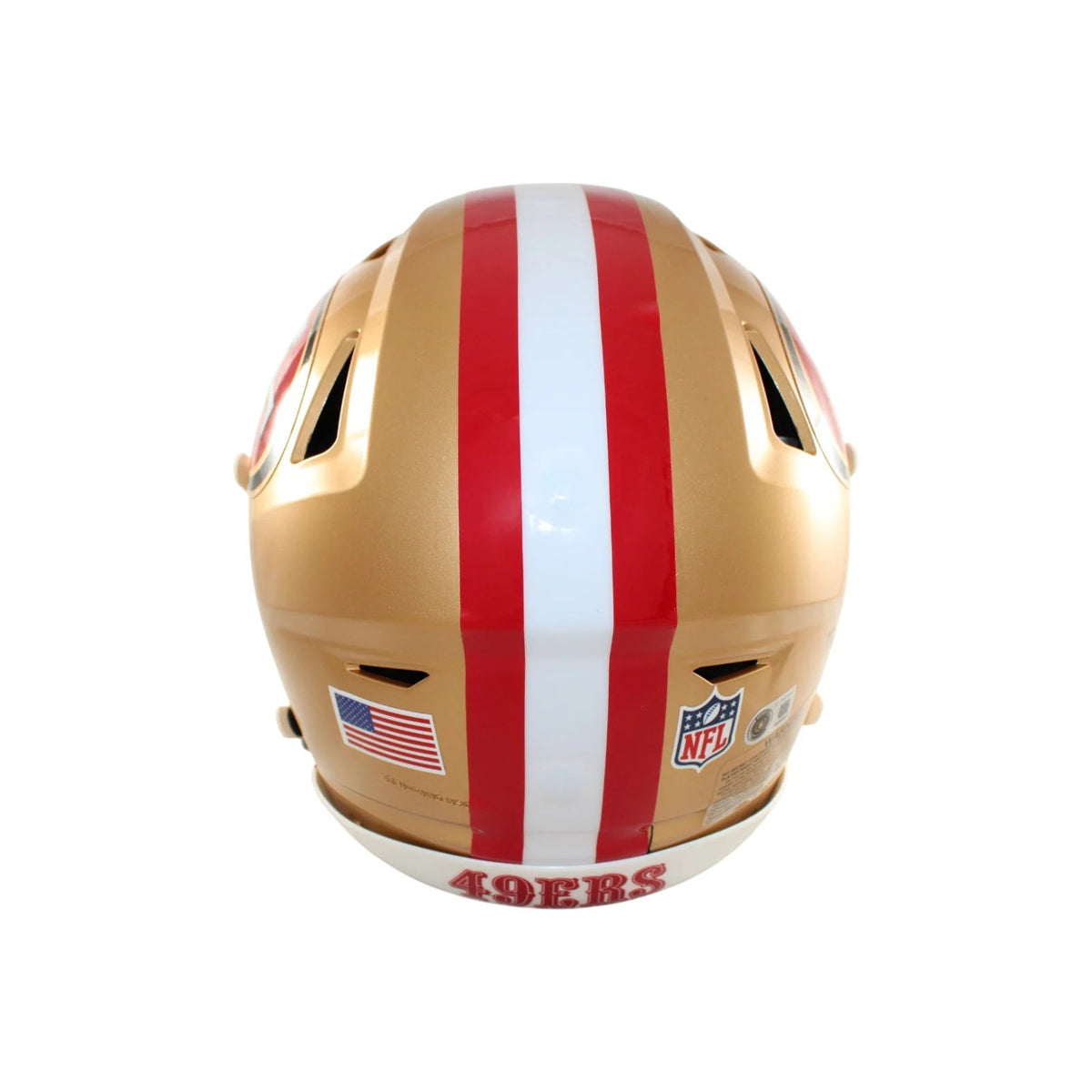 Brock Purdy & George Kittle Signed San Francisco 49ers Speedflex Helmet
