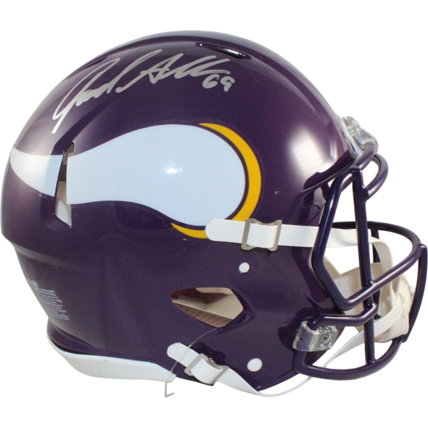 Jared Allen Signed Minnesota Vikings Authentic Throwback Full Size Helmet
