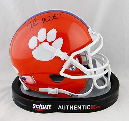 Deshaun Watson Autographed Clemson Tigers Black Mini Helmet