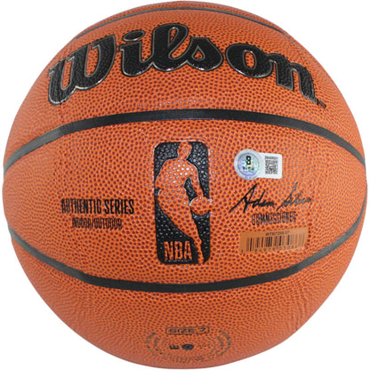 John Stockton & Karl Malone Autographed Utah Jazz Wilson Basketball