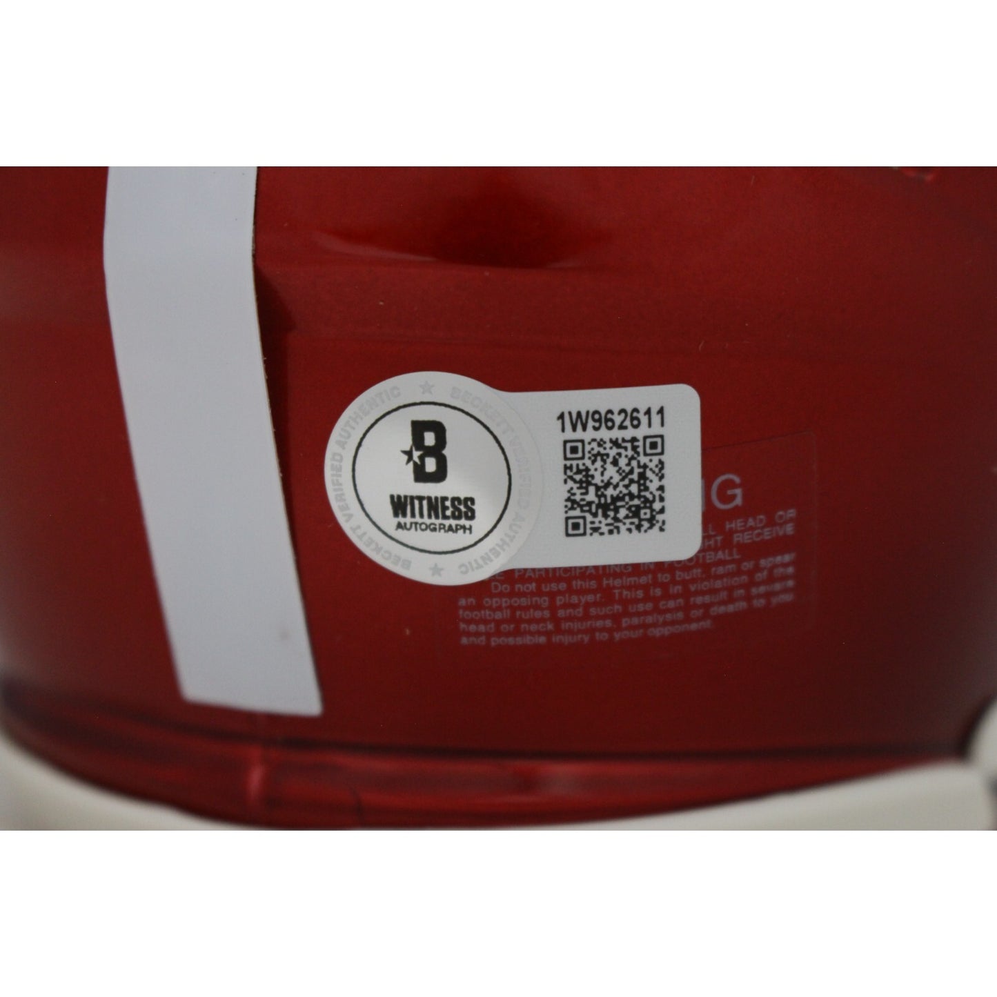 Carson Beck Autographed Georgia Bulldogs Riddell Flash Speed Mini Helmet