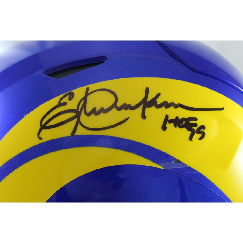 Eric Dickerson Los Angeles Rams Autographed Authentic SpeedFlex Helmet