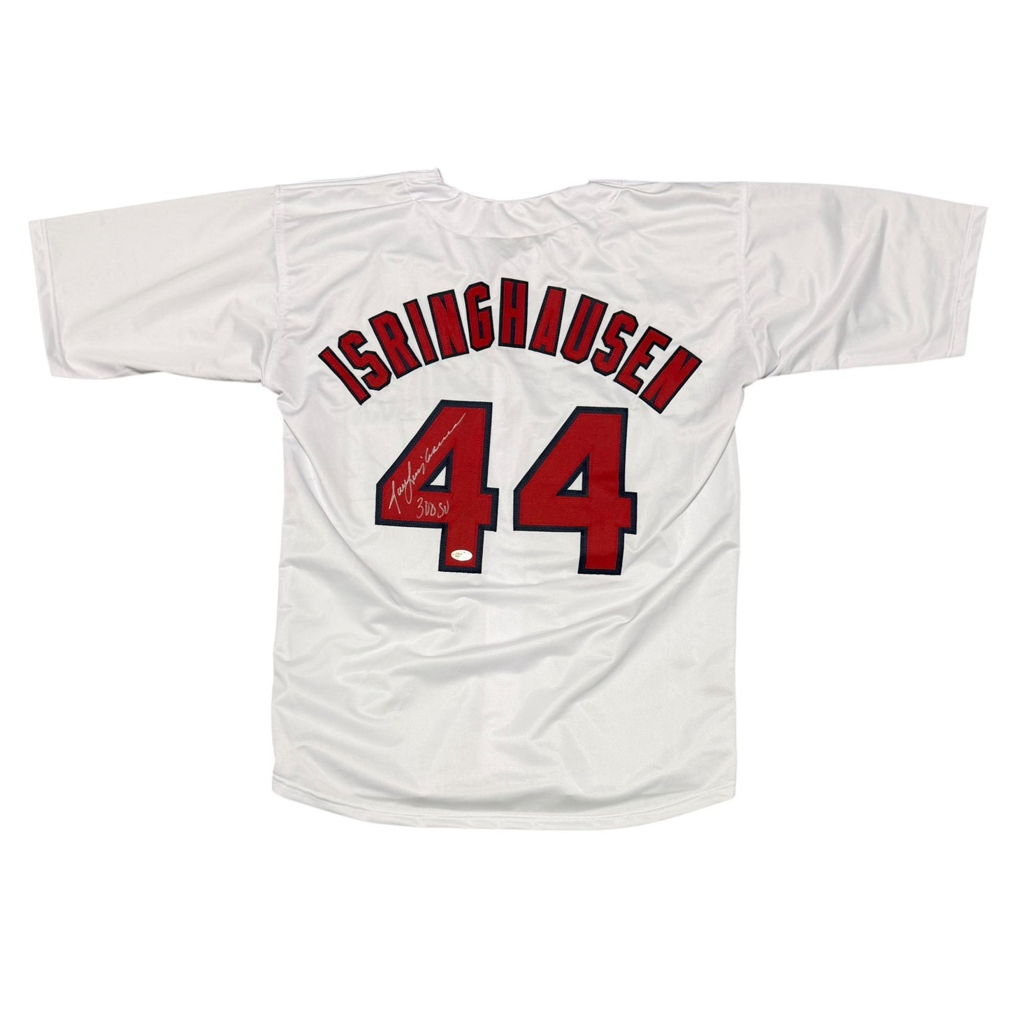 Jason Isringhausen Signed St. Louis Cardinals Custom Jersey (300 SV) JSA
