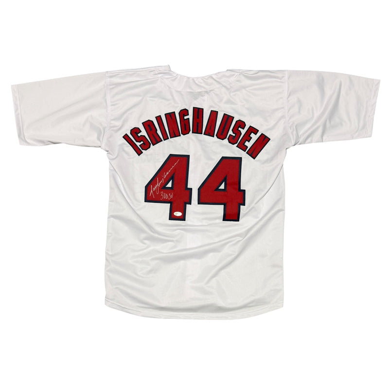 Jason Isringhausen Signed St. Louis Cardinals Custom Jersey (300 SV) JSA