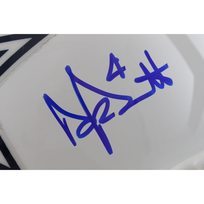 Dak Prescott Signed Dallas Cowboys 2022 Alternate Full Size Helmet