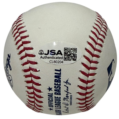 Billy Wagner Autographed Rawlings Official Major League Baseball (HOF 25)