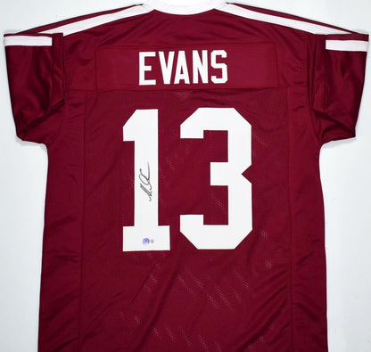 Mike Evans Autographed Texas A&M Aggies Maroon Custom Jersey
