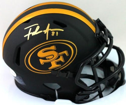 Frank Gore Signed San Francisco 49ers Eclipse Speed Mini Helmet