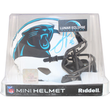 Julius Peppers Autographed Carolina Panthers Lunar Eclipse Mini Helmet