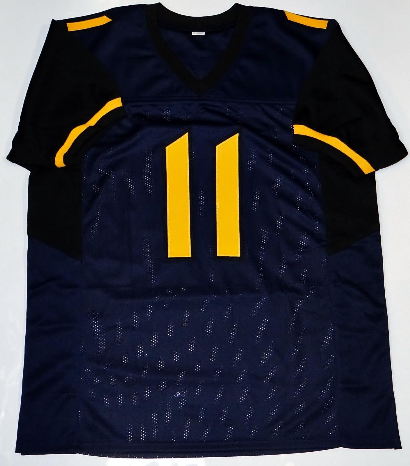 Kevin White Signed Blue & Yellow College-Style Custom Jersey