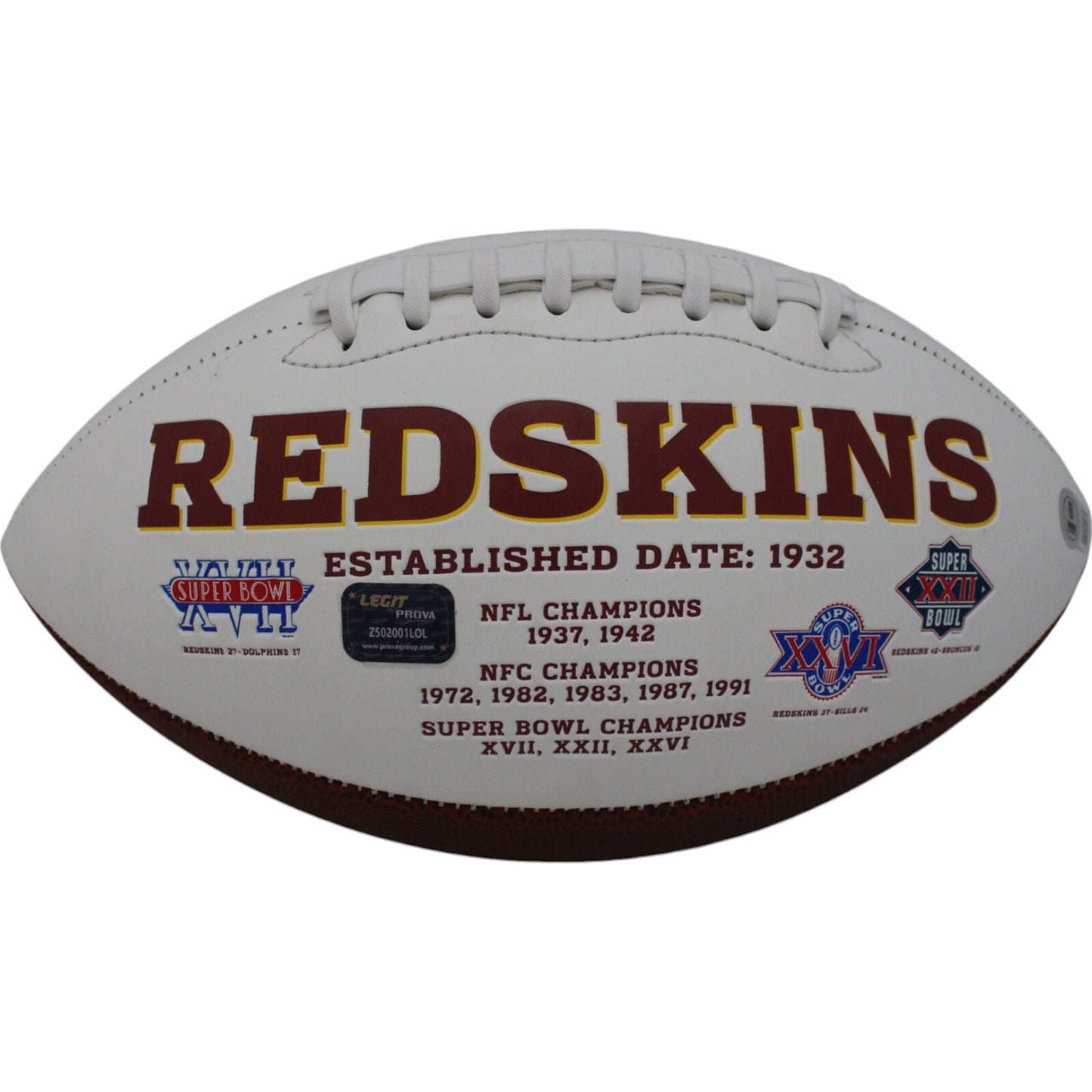 Chris Cooley Washington Redskins Autographed Logo Football (Beckett)