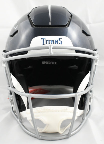 Vince Young Autographed Tennessee Titans Full Size Riddell Speedflex Helmet