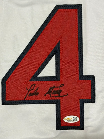 Pedro Martinez Autographed Boston Red Sox Custom White Jersey JSA