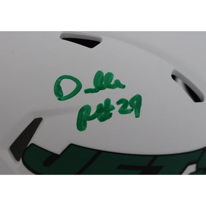 Darrelle Revis New York Jets Signed Lunar Eclipse Mini Helmet