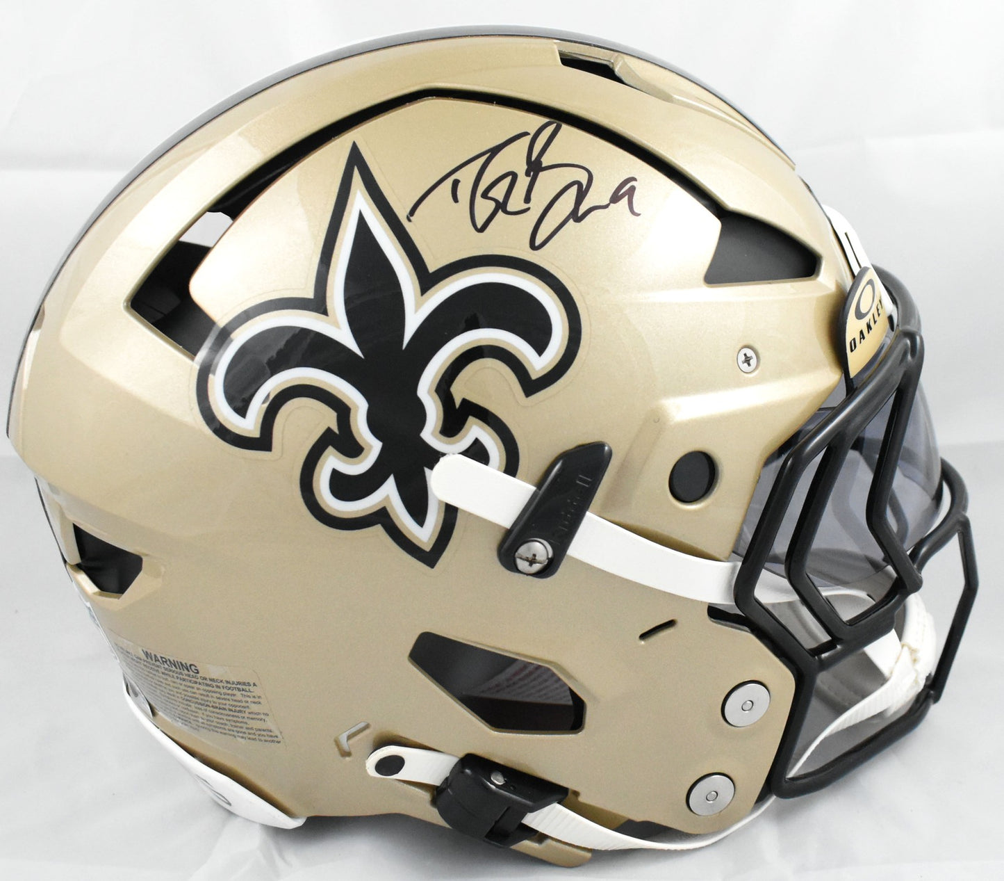 Drew Brees Signed New Orleans Saints Full Size Axiom Helmet