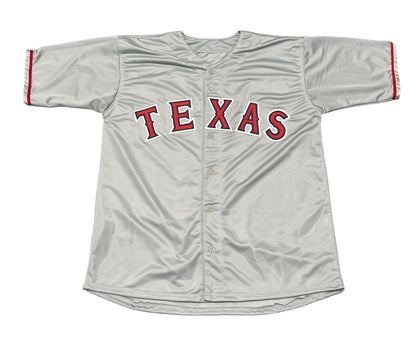 Juan Gonzalez Signed Texas Rangers Custom Jersey (96, 98 AL MVP)