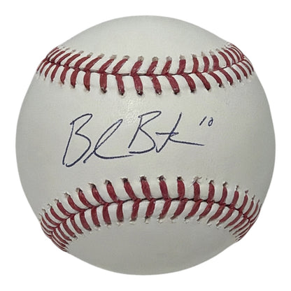 Blake Butera Signed Washington Nationals Baseball - "Go Nats!" Inscription
