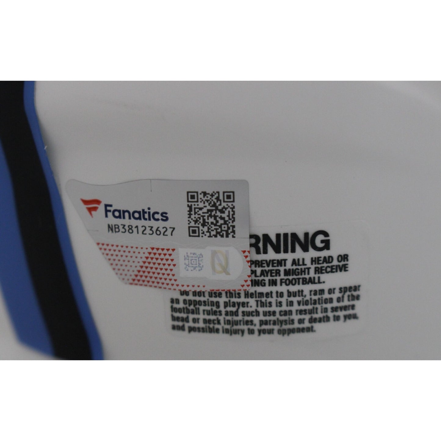 Will Levis Autographed Tennessee Titans Lunar Mini Helmet