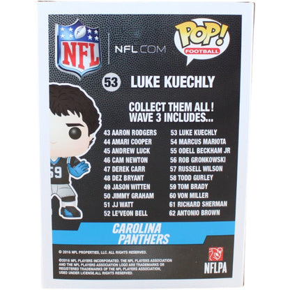 Luke Kuechly Signed Carolina Panthers Funko Pop #53