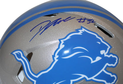 D'Andre Swift Detroit Lions Autographed Full Size Authentic Helmet