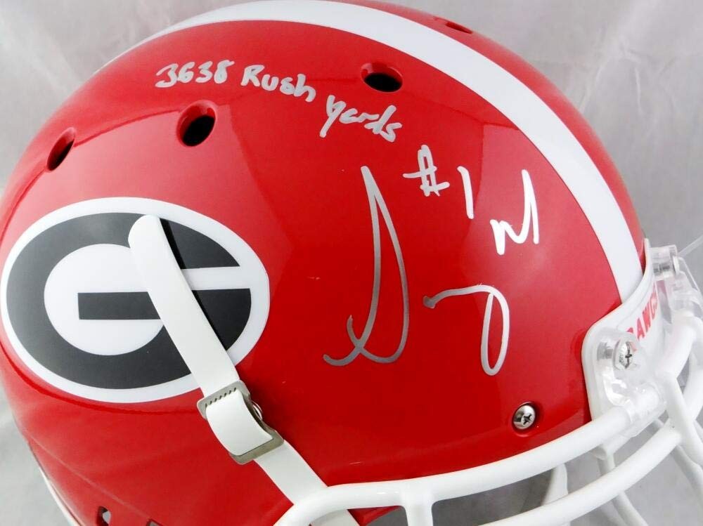 Sony Michel Autographed Georgia Bulldogs Full Size Authentic Helmet