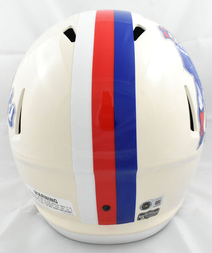Rob Gronkowski Signed New England Patriots Retro Full Size Helmet