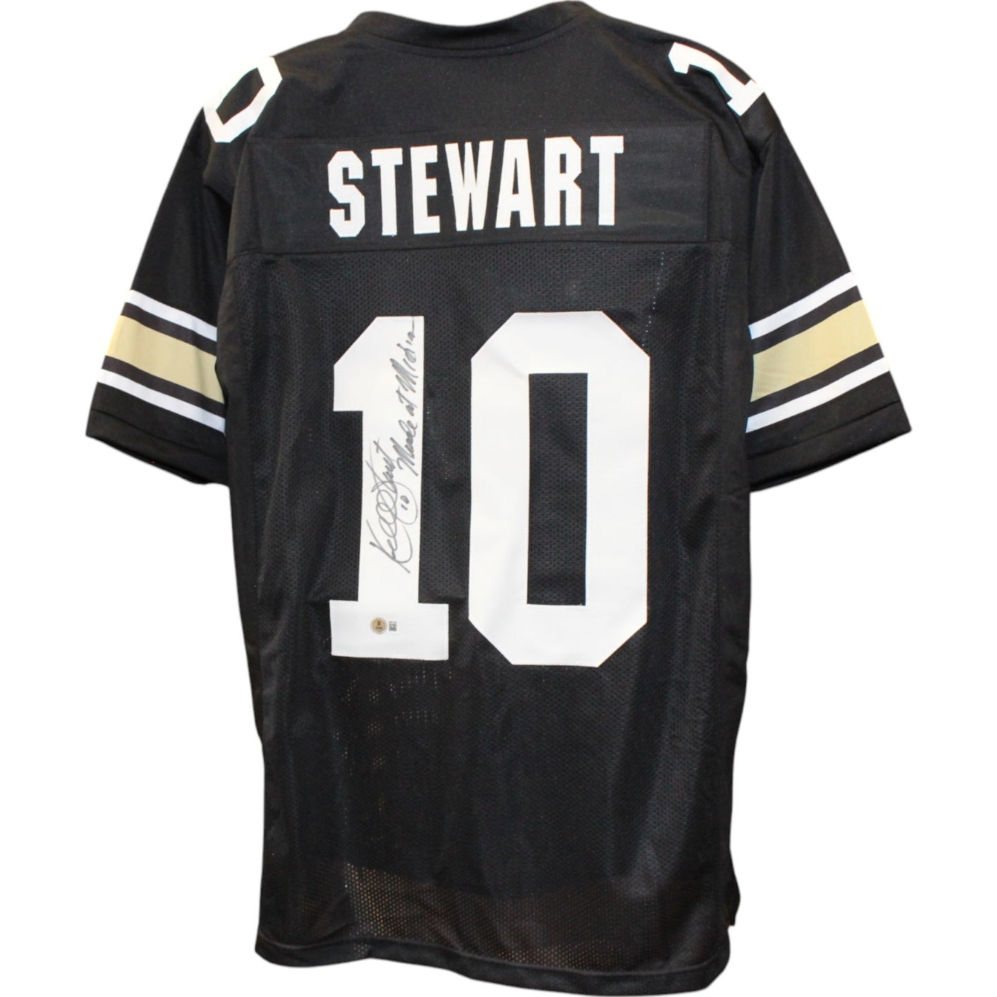Kordell Stewart Signed College Style Custom Jersey "Miracle at Michigan" BAS