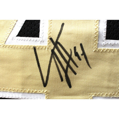 Cam Jordan Signed Black Custom Football Jersey (BAS COA)