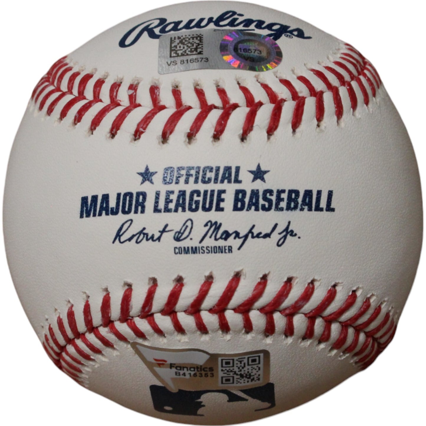 Jack Leiter Signed Texas Rangers Official Major League Baseball (#2 Pick)