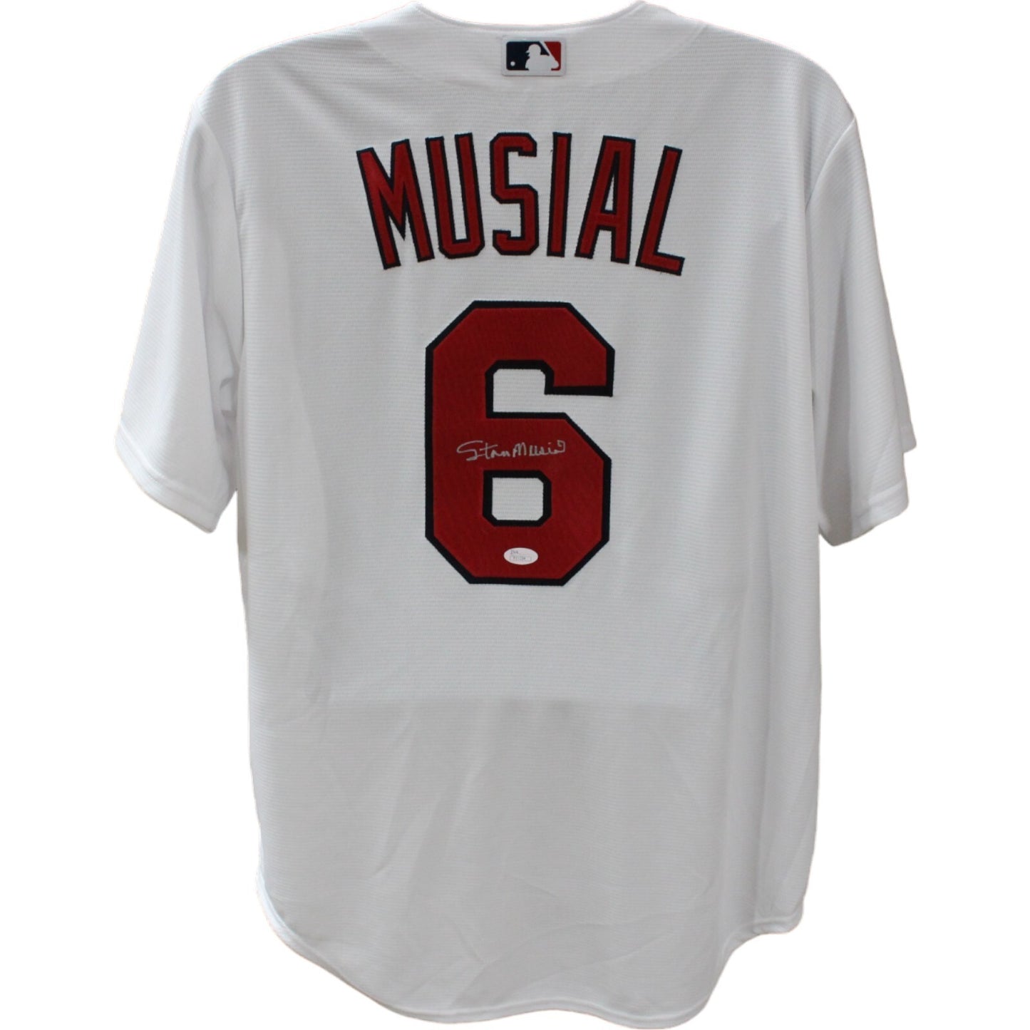 Stan Musial Signed St. Louis Cardinals Majestic Baseball Jersey