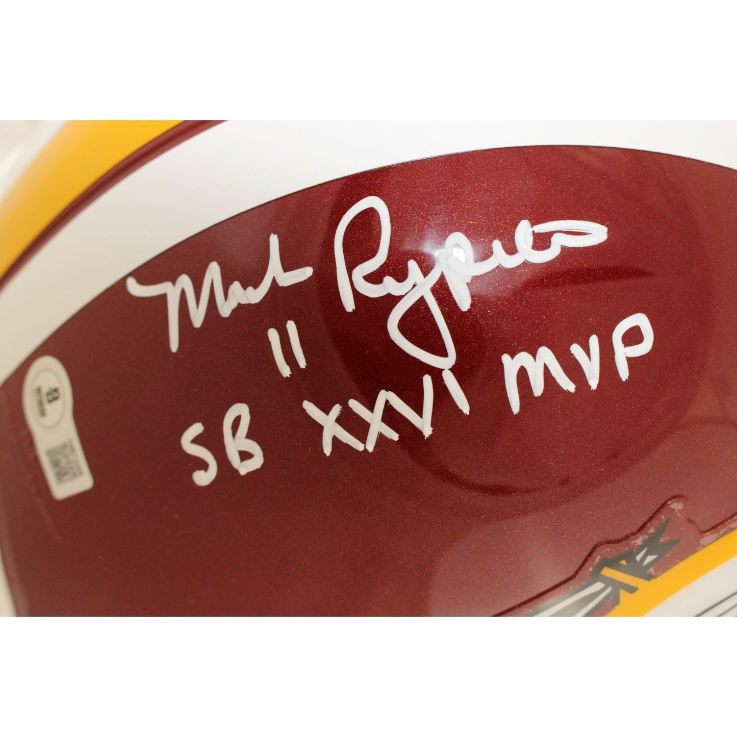 Doug Williams, Brett Rypien & John Riggins Signed Washington VSR4 Helmet