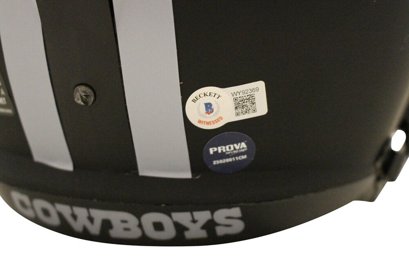 Emmitt Smith Dallas Cowboys Signed Full Size Eclipse Speed Helmet